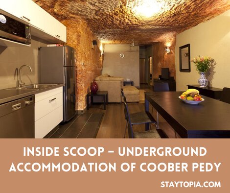 Inside Scoop - Underground Accommodation of Coober Pedy