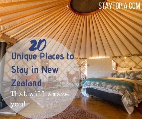20 Unique Places to Stay in New Zealand