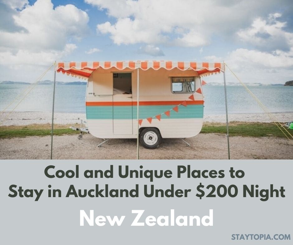 Cool and Unique Places to Stay in Auckland Under $200 Night