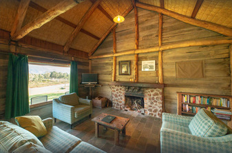 Grampians Pioneer Log Cottage Interior - Quirky Accommodation in Victoria