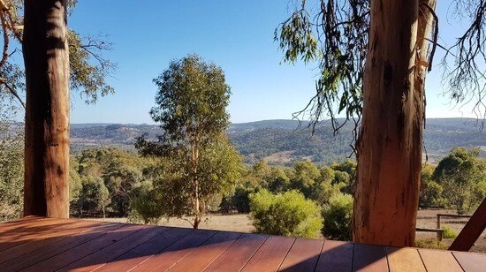 Chittering Heights Tree House View