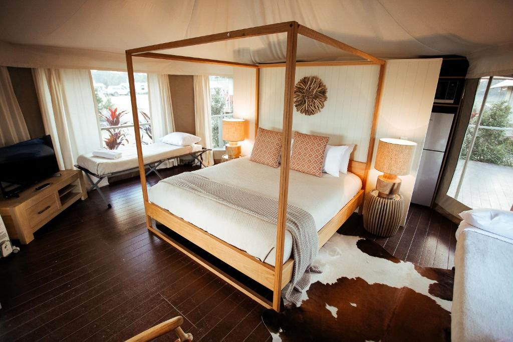 Ingenia Holidays Rivershore Maroochydore Tent Interior