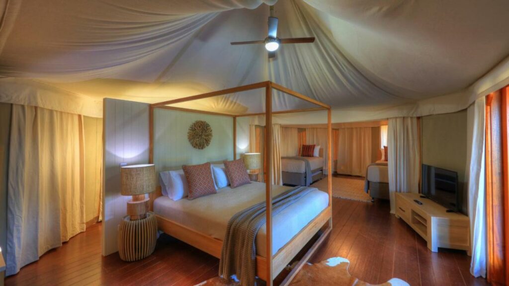 Safari Tent Maroochydore Interior