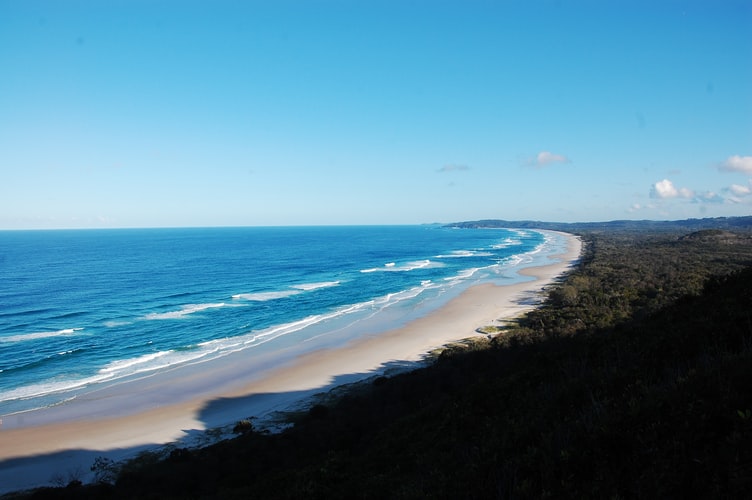 Cosy Corner at Tallow Beach Byron Bay