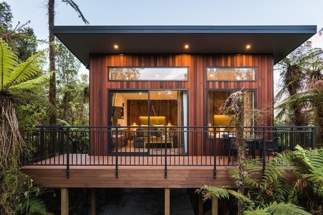 Rainforest Retreat Tree House New Zealand