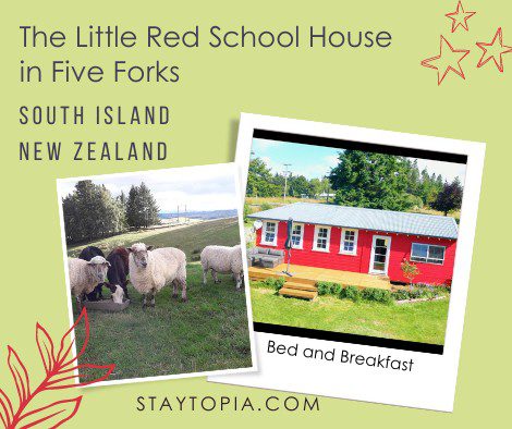 The Little Red School House in Five Forks