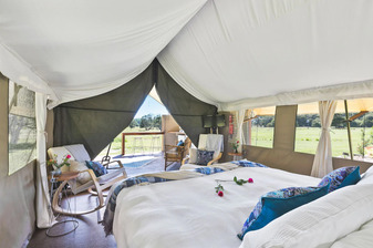 Glamping Byron Bay King Size Bed - Glamping Northern Rivers NSW