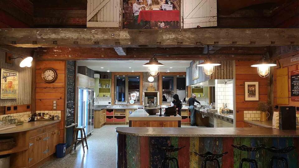 Camp Glenorchy Eco Retreat Kitchen