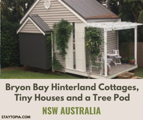 Byron Bay Hinterland Cottages, Tiny Houses and a Tree Pod
