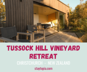 Tussock Hill Vineyard Retreat Christchurch