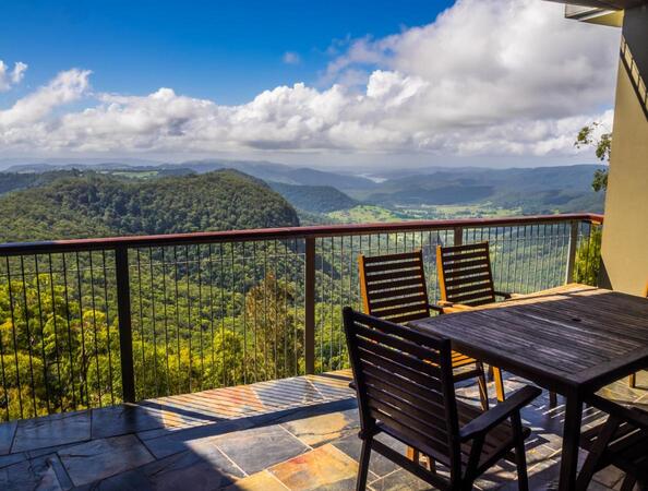 Binna Burra Lodge Balcony