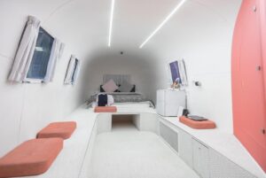 Hotel No Melbourne Interior of Airstream