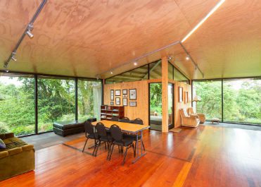 Piwakawaka Family Hut Interior