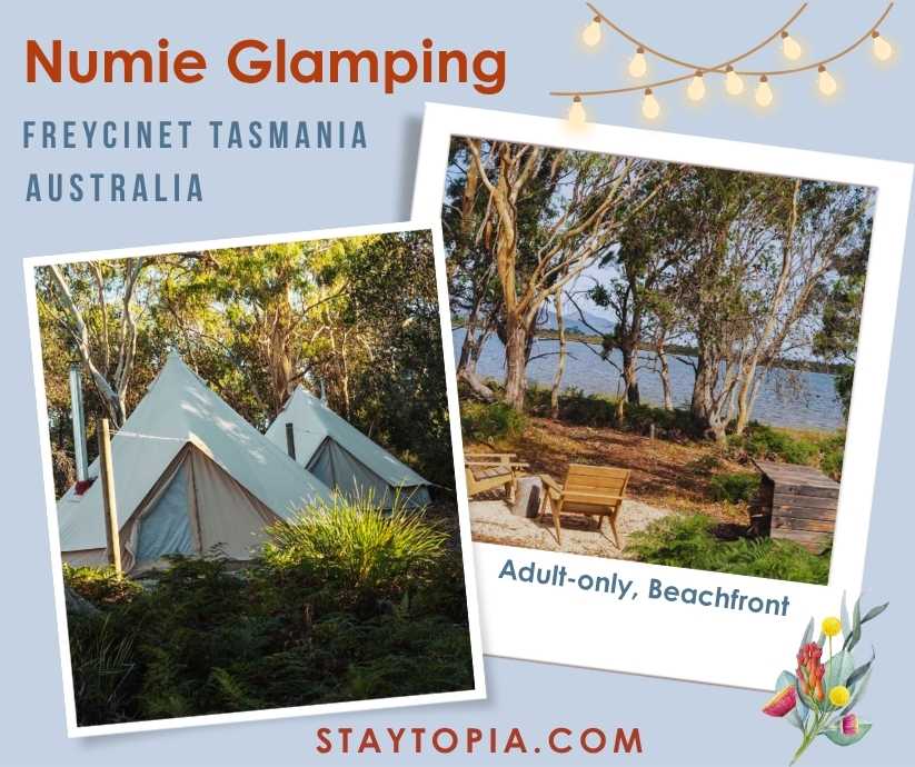 Numie Glamping Waterfront Freycinet Escape | Tasmania