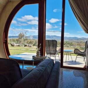 Barrel View Luxury Cabins View