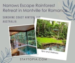 Narrows Escape Rainforest Retreat in Montville for Romance