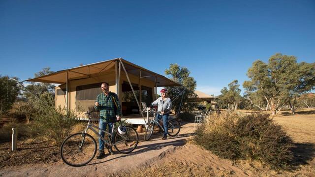 Squeakywindmill Boutique Tent B&B in Alice Springs