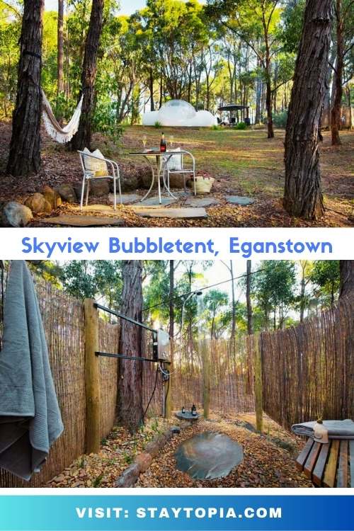Skyview Bubble Tent Eganstown Victoria